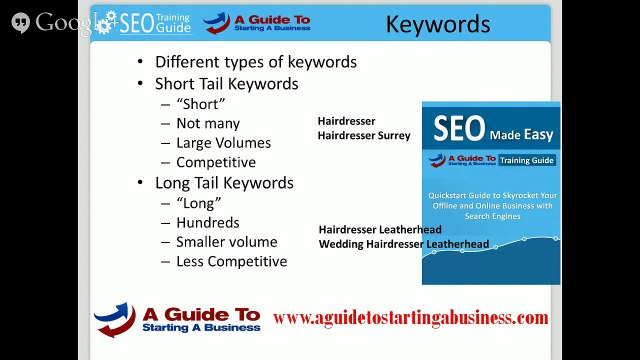 Search Engine Keywords Selection