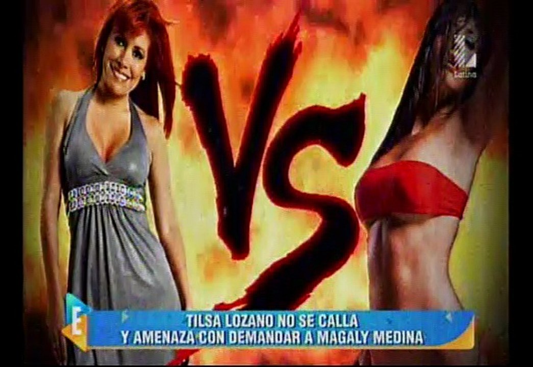 Tilsa Lozano a Magaly Medina: 'Tengo celulitis, ¿y qué?'