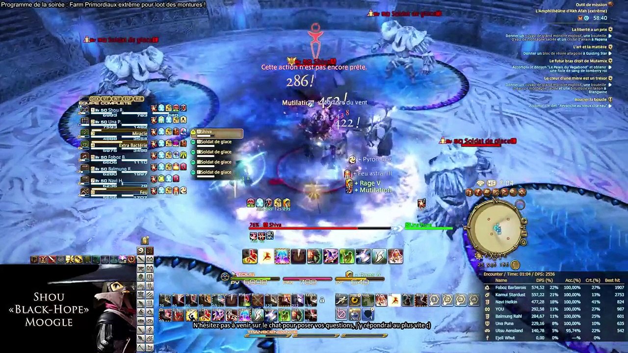 WarLegend.net FF14 : Black Hope en Raid PvE (REPLAY)