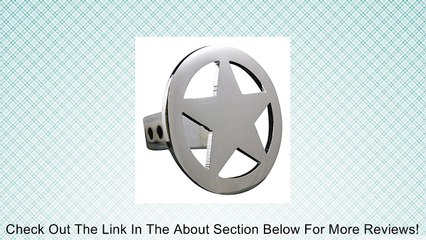 Custom Hitch Covers 12050-Chrome Circle Star Hitch Cover, Large, 2" Review