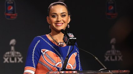 Katy Perry Steals the Show at Super Bowl Media Day