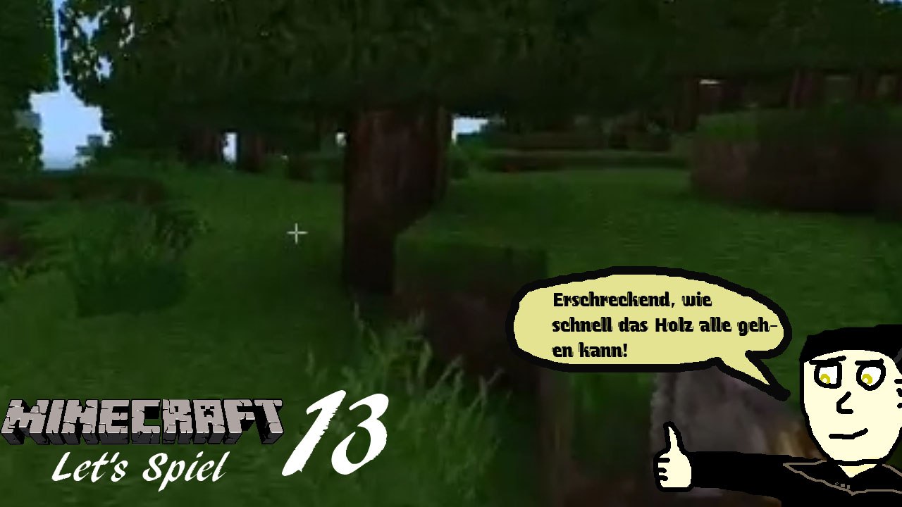 Minecraft 'Let's Spiel' (Let's Play) 13: Eine weitere Försterrunde