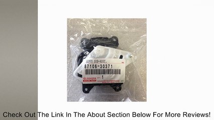 LEXUS A/C / Heater Servo Unit 87106-30371 Review