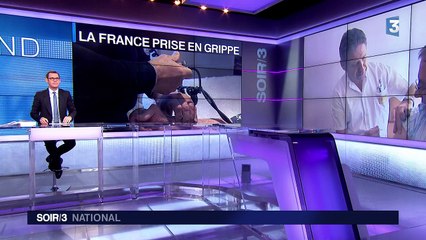 L'épidémie de grippe en plein essor
