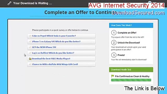AVG Internet Security 2014 Keygen [Instant Download]