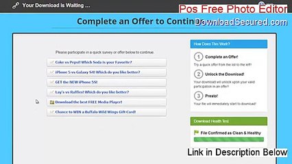 Pos Free Photo Editor Full Download - Legit Download 2015