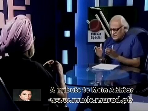 Moin Akhtar as Bishan Singh Bedi Cricketer Loose Talk Part 2 of 3 Anwar Maqsood Moeen Akhter