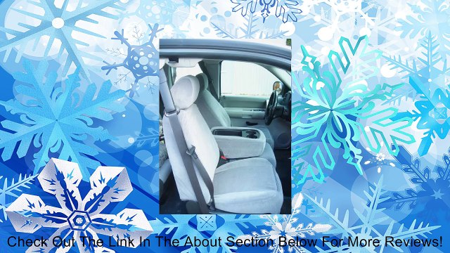 Durafit Seat Covers C1127-V7 - Chevy Truck/Pickup Silverado, Avalanche and GMC Sierra LT 40/20/40 Custom Gray Automotive Velor Seat Covers. Review