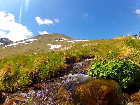 Yaz günü karda yürümek - Giresun Karagöl