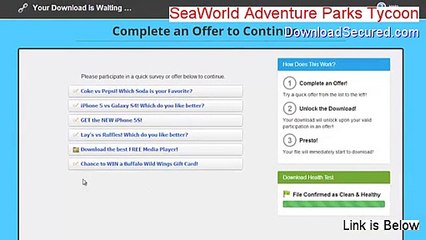 SeaWorld Adventure Parks Tycoon Cracked [Download Now 2015]