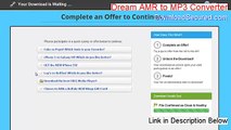 Dream AMR to MP3 Converter Free Download [Legit Download]