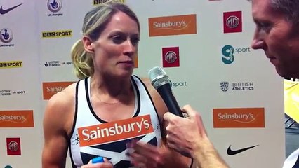 Eilidh Child, Team Scotland captain at the Glasgow International 2014