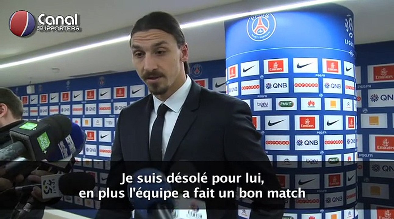 Ibrahimovic - "Depuis que je suis en France, il...