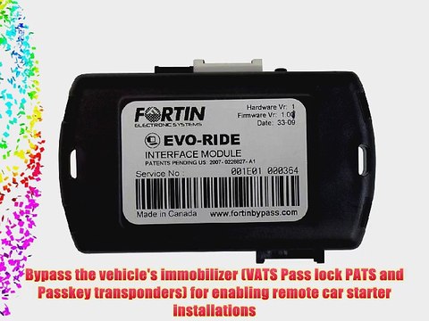 Crimestopper EVO-RIDE Highly Encrypted Key Immobilizer Bypass Module