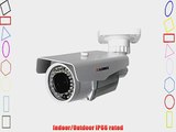 Lorex LBC7083 700TVL 960H Weatherproof Night Vision Security Bullet Camera (White)