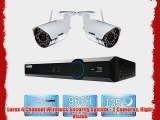 Lorex 4 Channel Wireless Security System - 2 Cameras Night Vision