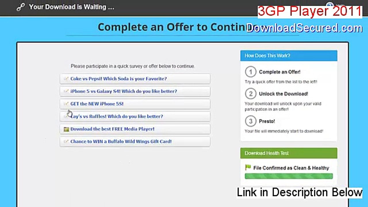 3GP Player 2011 Cracked [Download Now 2015]