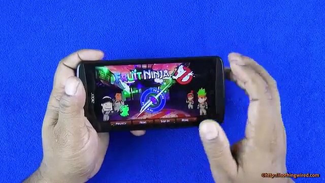 Acer Liquid E700 Gameplay Review Asphalt 8, NOVA 3, Angry Birds Transformers, Fruit Ninja