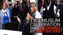 Peaceful Muslim Rally In Texas Stormed By Protesters