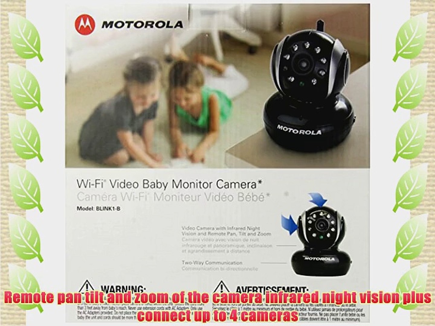 Motorola Blink1 Wi Fi Video Camera For Remote Viewing With Iphone And Android Smartphones And Video Dailymotion