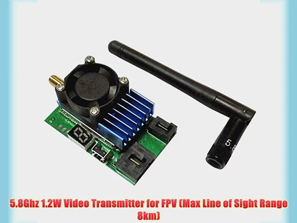 FlySight 5.8GHz 32-Channel A/V Transmitter 1.2W (TX5812)