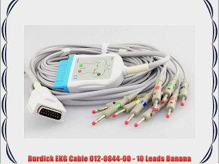 Burdick EKG Cable 012-0844-00 - 10 Leads Banana