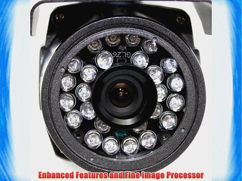 (8) Pack of Professional 1/3 Sony Effio CCD 700TVL Outdoor Surveillance Video Security Camera