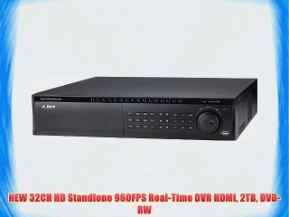 NEW 32CH HD Standlone 960FPS Real-Time DVR HDMI 2TB DVD-RW
