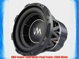 2) VM Audio ECW100 Encore 10 Competition Car Subwoofers Subs 5200W DVC (Pair)