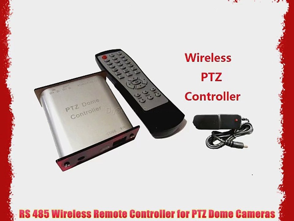 Wireless RS 485 Remote Controller for PTZ Dome Camera