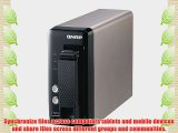 QNAP TS-121 1-bay Personal Cloud NAS DLNA Mobile App iSCSI Supported