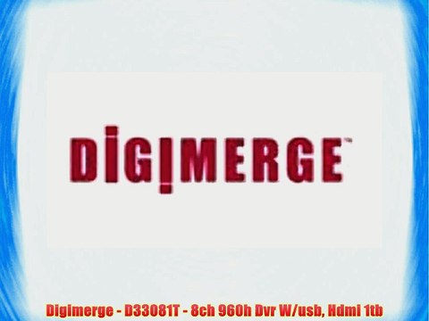 Digimerge - D33081T - 8ch 960h Dvr W/usb Hdmi 1tb