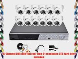 iPower Security SCCMBO0011-2T 16 Channel 2TB HDD Full D1 DVR Security Surveillance System with