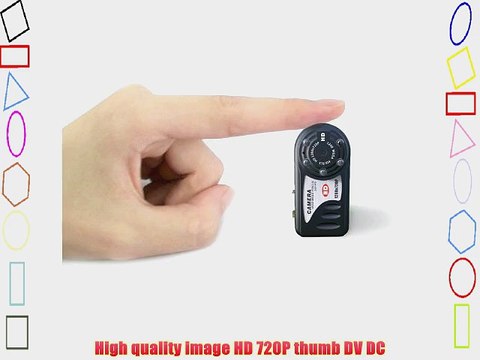 8GB TF Card Hd Mini 720p Digital Spy Camera Recorder Camcorder Dv Car DVR Motion Detection