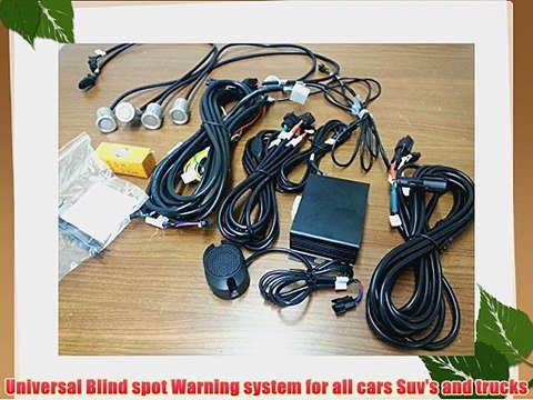 Blind Spot Detection System with 4 Sensors in 5 Colors