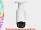 Q-See QCN8002B 1080p High Definition Weatherproof IP Bullet Camera (White)