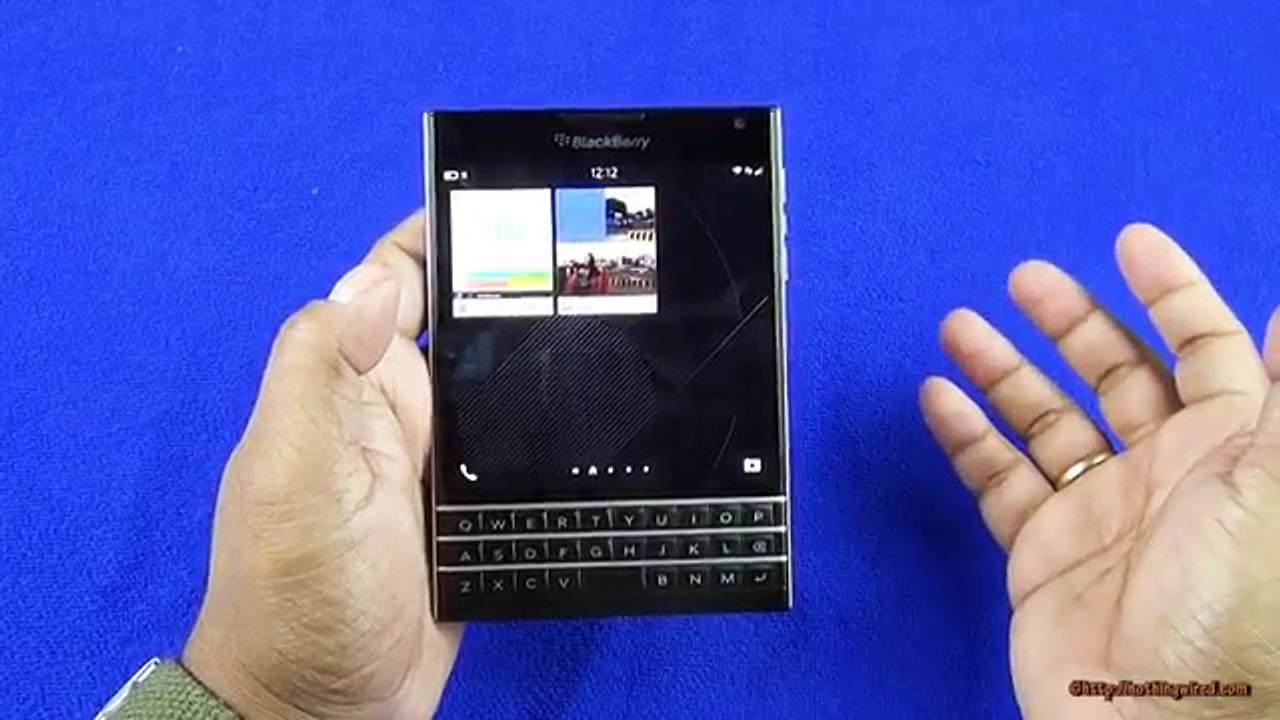 Blackberry Passport Benchmark tests