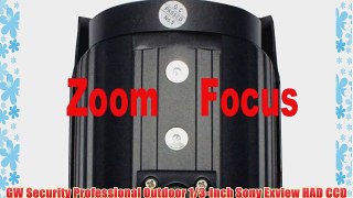 GW Security Professional Outdoor 1/3-Inch Sony Exview HAD CCD II with Effio-E DSP Devices 700