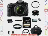 Sony Alpha a58 DSLR Camera with DT 18-55mm f/3.5-5.6 SAM II Lens and 64GB Deluxe Accessory