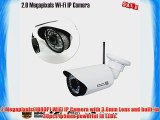 Midas-Link? CCTV ML-203W: HD 2 Megapixels 1080P Wireless Outdoor Surveillance IP Camera (3.6mm