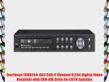 Everfocus ECOR264-4D2/500 4-Channel H.264 Digital Video Recorder with DVD-RW Drive for CCTV