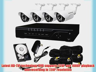 HQ-Cam HQ-TVI-8472-A 8 Channel HD-TVI Megapixel H.264 DVR 1080P HDMI Output with Night Vision