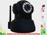 Zmodo CM-I11123BK Wireless WiFi IR Night Vision Pan Tilt IP Network Camera