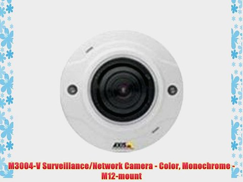 M3004-V Surveillance/Network Camera - Color Monochrome - M12-mount
