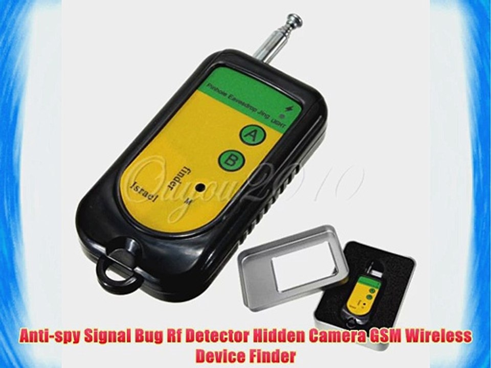 Anti-spy Signal Bug Rf Detector Hidden Camera GSM Wireless Device Finder