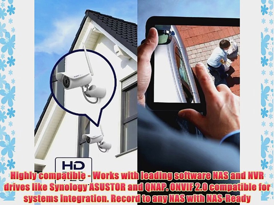 Y-cam Bullet HD 720 Professional Weatherproof HD Outdoor 720p IP Camera with infrared night