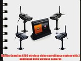 Uniden Guardian G766 Wireless Video Surveillance System   2 GC45 Wireless Cameras