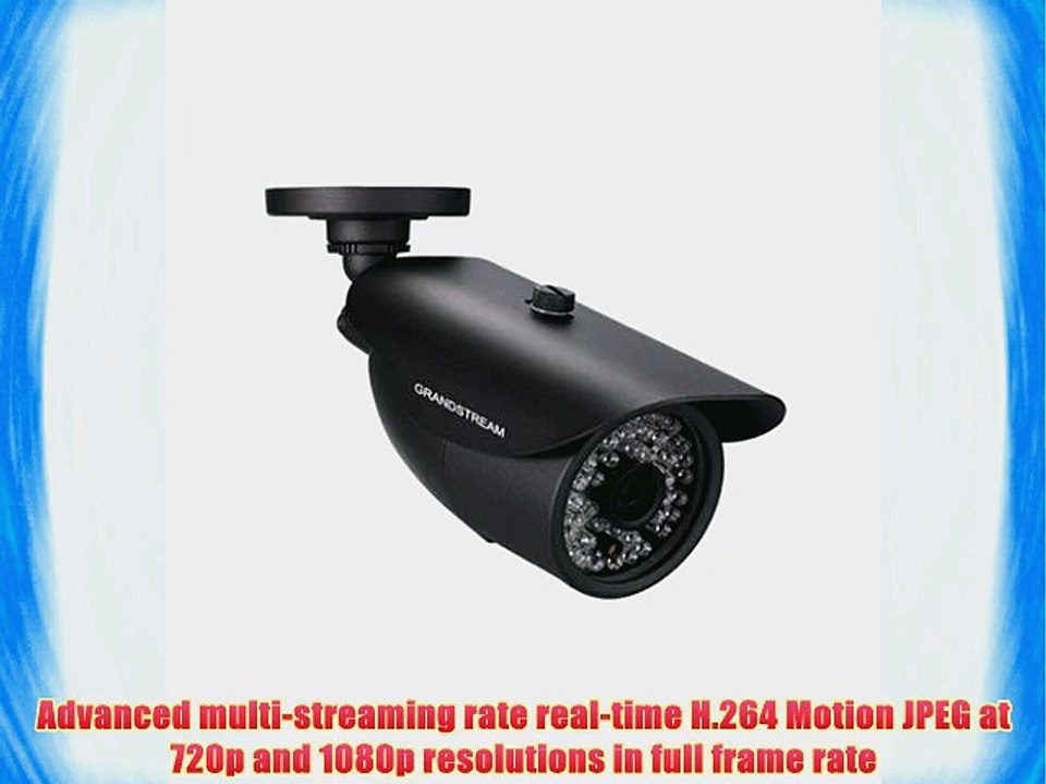 Grandstream GXV3672-HD-36 Series Outdoor Day/Night HD IP Camera