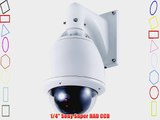 Cop Security 15-CD53WE Outdoor Day/Night PTZ Camera with 30X Zoom (White)