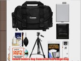 Canon 2400 Digital SLR Camera Case Gadget Bag   Tripod   LP-E5 Battery   Accessory Kit for